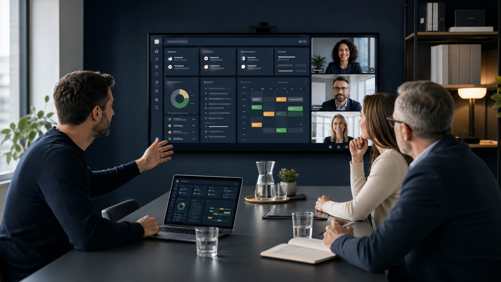 Produktdemo mit Case-Management-Übersicht